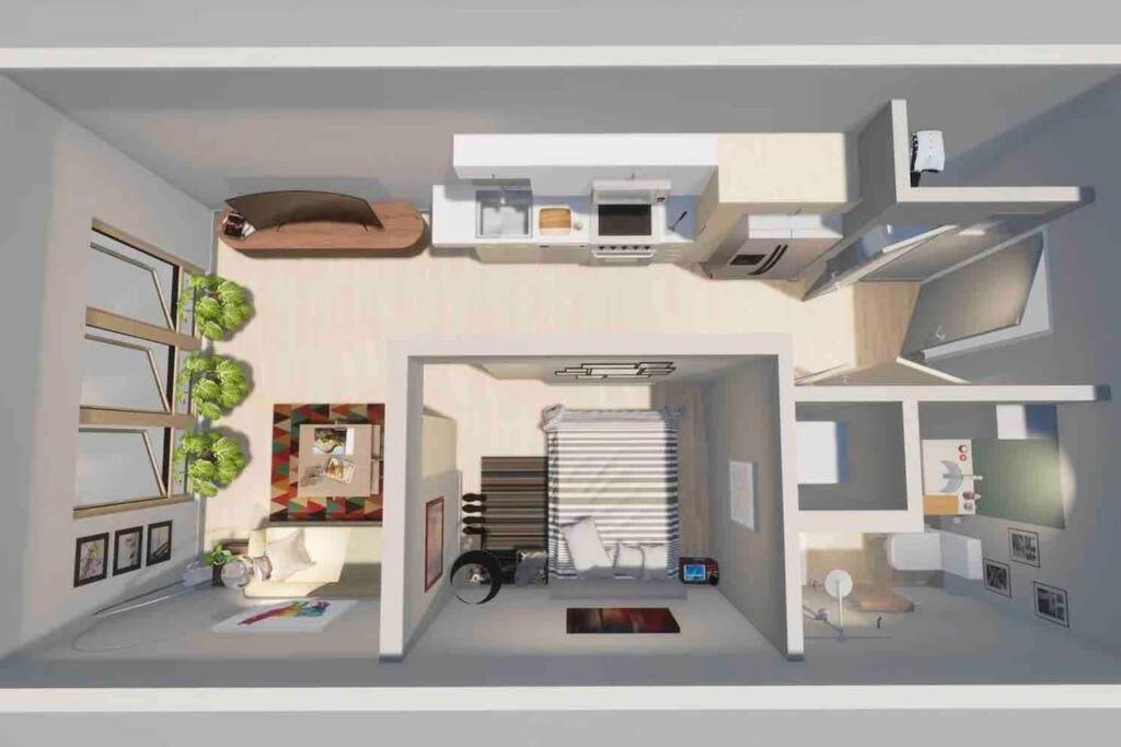 Studio Apartment, Queen Bed, Wifi, Kitchen, Washer & Dryer In 샬럿 외부 사진